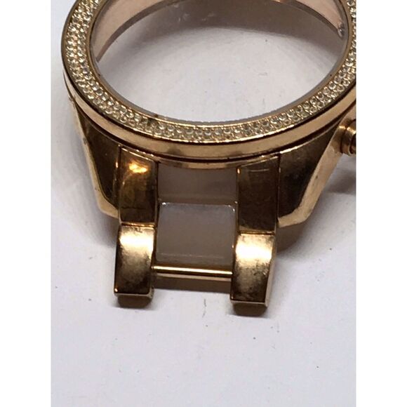 Authentic Fossil Watch Bracelet Parts Links Case Band 18mm Rose Gold/Pink A651 - Picture 10 of 10